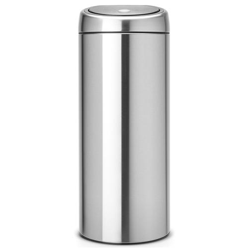 Poubelle Brabantia Touch Bin 30 L acier brillant