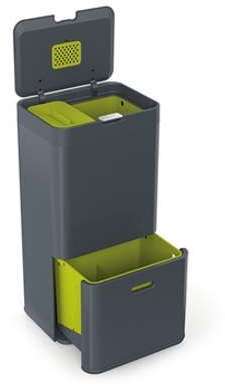 Poubelle TOTEM anthracite 60L Joseph Joseph Poubelle TOTEM anthracite