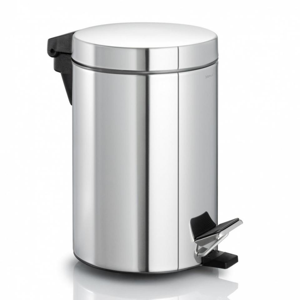Nexio - Poubelle à pédale 2.5l - acier inoxydable/