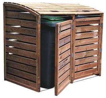 Cache-poubelles Manille Double - CÉMONJARDIN