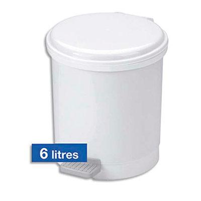 En plastique avec seau intérieur Contenance 6 litres En plastique avec seau intérieur