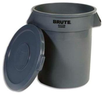 Poubelle collecteur Rubbermaid en polyéthylène solide Poubelle collecteur Rubbermaid