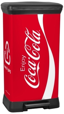 Curver Deco Poubelle de recyclage 50 L