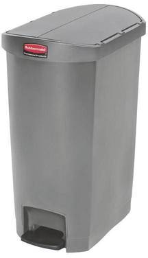 Rubbermaid Poubelle à Pédale Slim Jim 50 Litres Gr