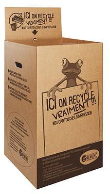 Boîte de recyclage pour cartouches Collecteur pour Boîte de recyclage pour cartouches