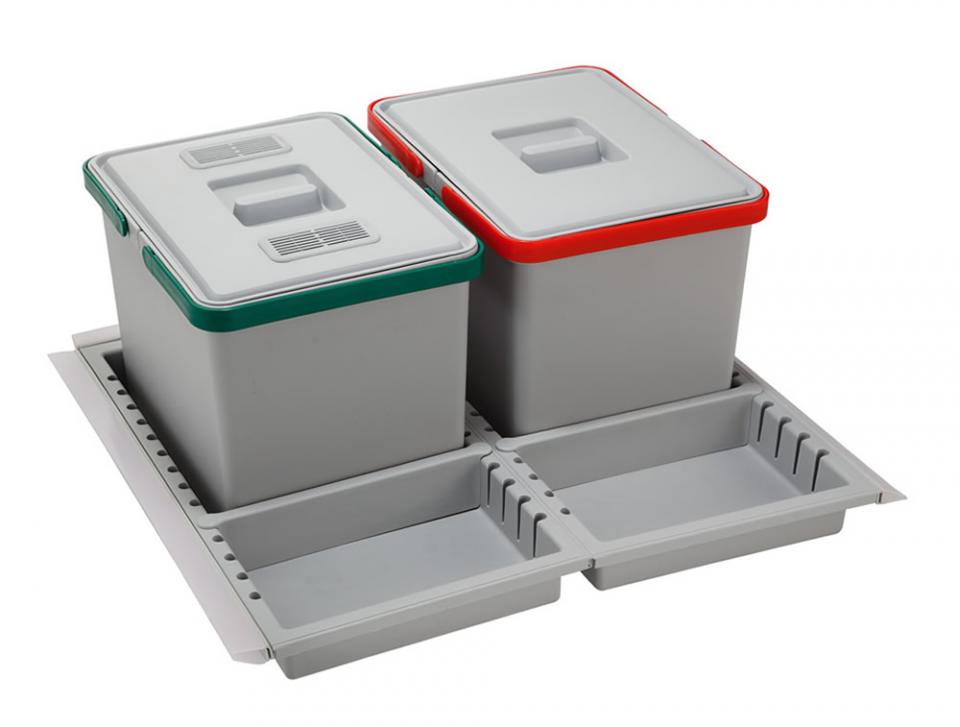 Copa MT-1000 Bio poubelle pour tiroir - 24 litres