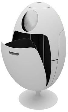 SOLDI DESIGN poubelle pour le tri sélectif OVETTO structure SOLDI DESIGN poubelle pour