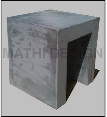 Tabouret beton U
