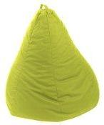 Pouf poire 100% coton garnissage billes polystyrèn