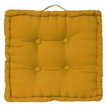 Coussin de sol (40 cm) Lina Ocre