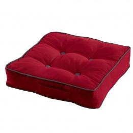 Coussin de sol Idéale Rouge