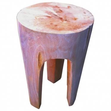 Tabouret bois racine