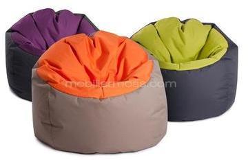 Pouf bicolore Jumbo Bag Bowly