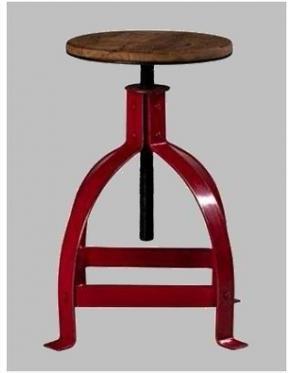 Tabouret industriel datelier réglable