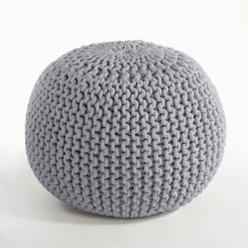 Pouf rond tressé Bisho - La Redoute Interieurs