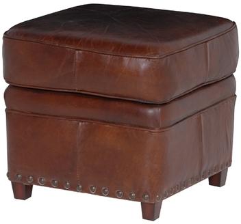 Pouf repose pieds vintage