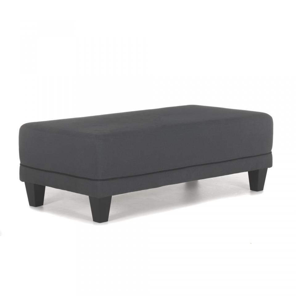 Mikk Pouf de salon gris