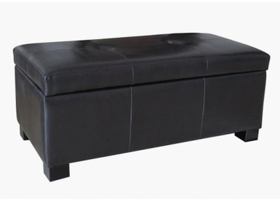 Banc coffre simili VIVARIO - Chocolat