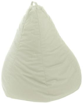 Pouf poire 100% coton garnissage billes polystyrèn