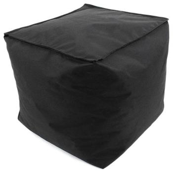 Pouf CUBE intérieur-Extérieur (40x40x40cm) noir