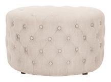 Blakes, petit repose-pieds, beige biscuit