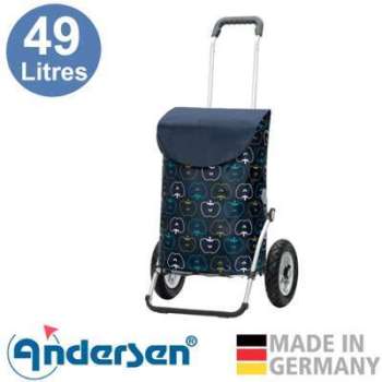 Chariot de course 2 pneus - Bleu Chariot de course 2 pneus