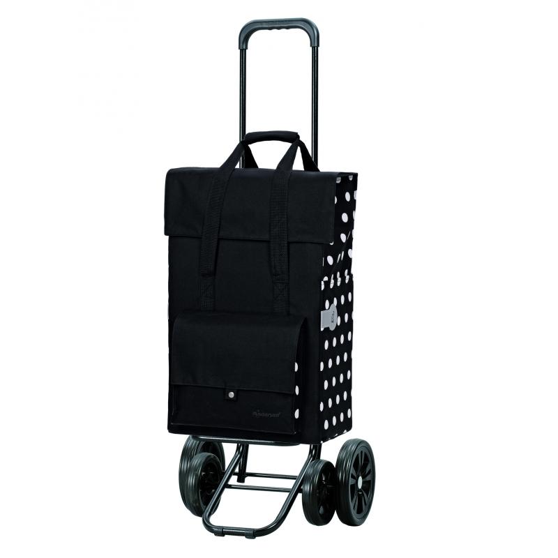 Chariot de course Andersen Quattro Shopper Gerry Noir Chariot de course Andersen