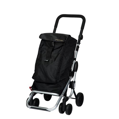 Poussette marché 4 roues 45L poche isotherme Go Up