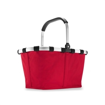 Panier de course pliable rouge Panier de course pliable rouge