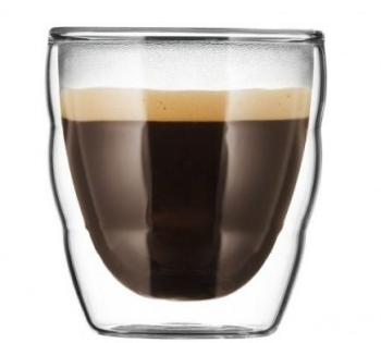 Set de 2 verres PILATUS transparents 0.08L