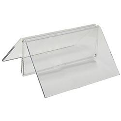 Clip porte visuel/menu 100 mm