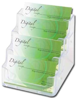Porte-cartes 4 compartiments