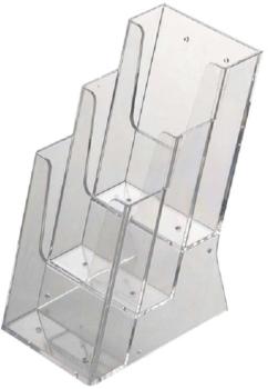 Porte Brochure de comptoir 3 x 1/3 de A4