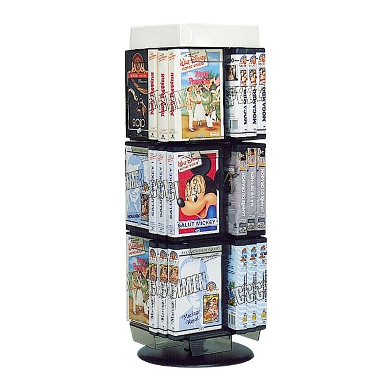 Tourniquet comptoir libre-service vidéo-cassettes