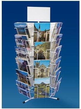 Tourniquet de comptoir pour cartes postales