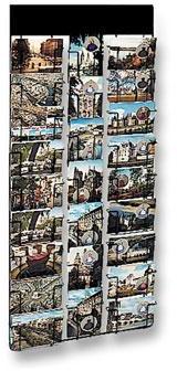 Présentoir mural pour cartes postales
