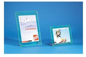 Porte-photos ou visuels à 2 pieds A5
