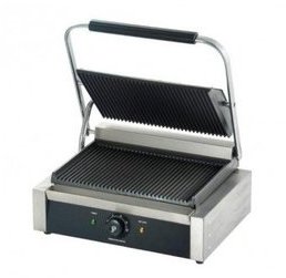 Grill Panini Plaques Rainurées 230V/2200W