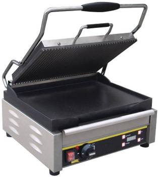 Grill de Contact Medium - Rainuré/Lisse - Numériqu