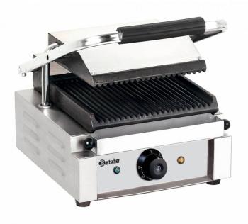 Grill De Contact Électrique - Rainurée/Rainurée -