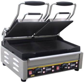Grill de Contact Double - Lisse - Numérique - 480x