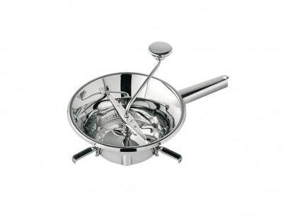 Moulin à légumes inox 24 cm 3 grilles - Tellier
