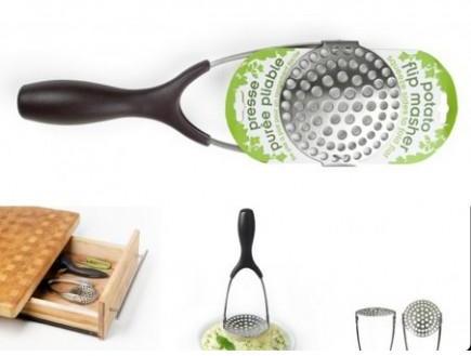 Presse-purée pliable prepara noir