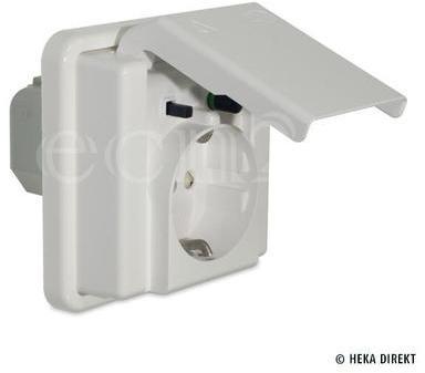 Prise de courant IP44 avec interrupteur FI 0,03A