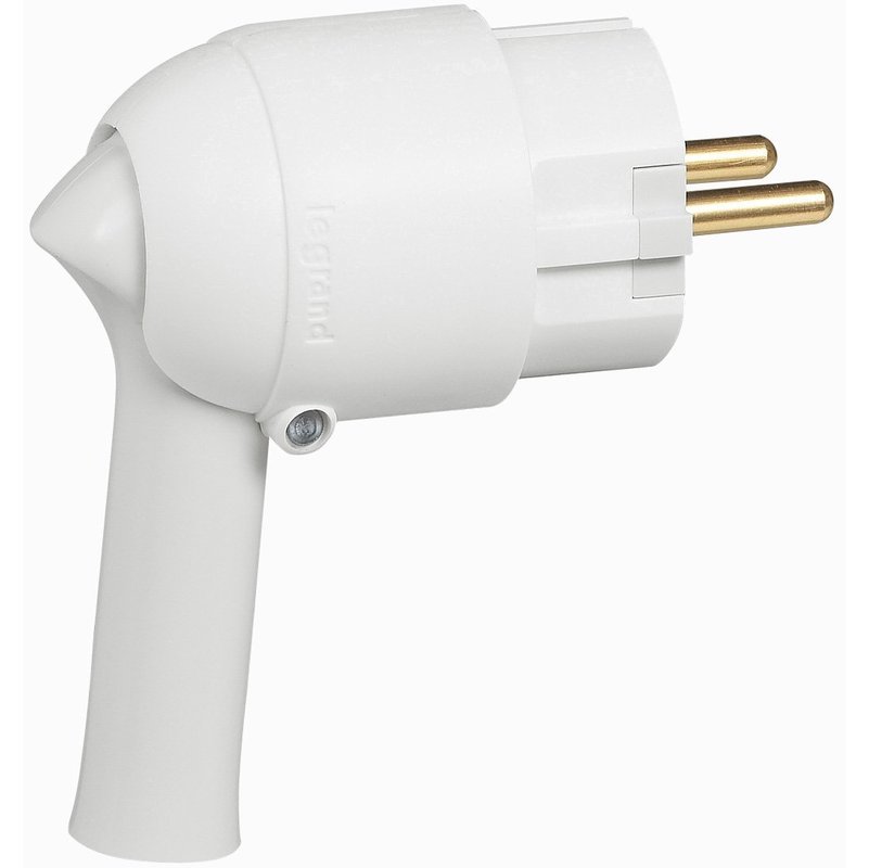 FICHE 16 AMPERES EXTRACTION BLANC - LEGRAND