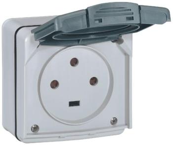 Prise 3P T Plexo complet - Legrand Prise 3P T Plexo complet -