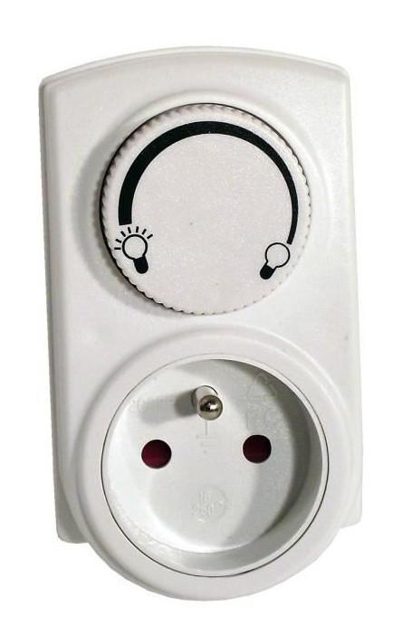 CHACON Prise dimmer variateur de lumiere manuel 30