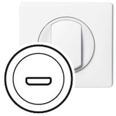 LEGRAND - Enjoliveur prise audio/video HDMI - Blan
