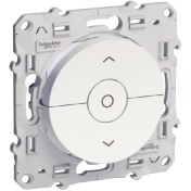 Commande Volet roulant SCHNEIDER Odace blanc