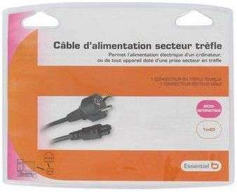 Essentielb secteur trèfle - 1m80 - Alimentation Essentielb secteur trèfle